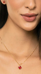 Colar Luna Banhado Ouro 18k