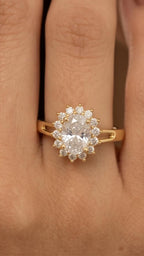 Anel Luxo Banho de Ouro 18k